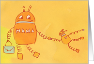 Robo-mama card