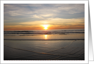 Sunset - Thinking of You card