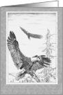 Eagle in Flight card