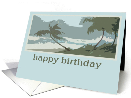 Happy Birthday card (211802)