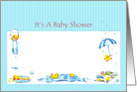 Baby Shower Ducks card