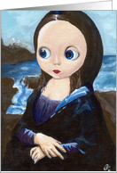 Mona Lisa Smiles card