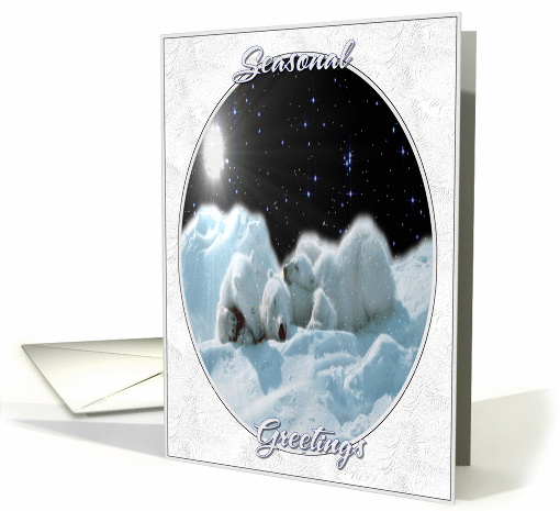 Seasonal Greetings card (102383)