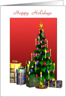 Happy Holidays card