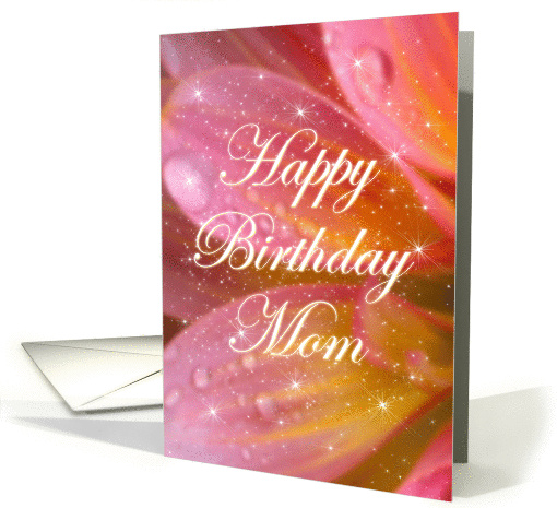 Happy Birthday Mom card (104038)