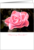 Will you be my Flower Girl ? card