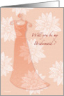 Will you be my Bridesmaid ? - elegant card