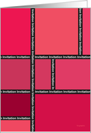 Invitation ! - graphic design card
