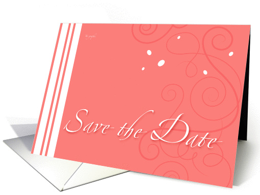 Save the date card (158350)