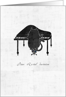 Piano recital cards ...