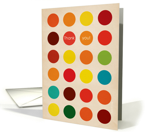 Thank you card - thanks card (172493)