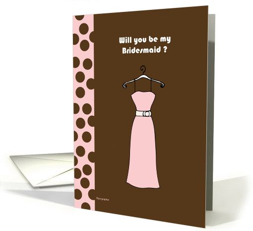 Be my bridesmaid card (190445)