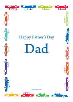 Father's day card...