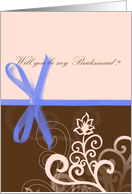 will you be my bridesmaid cards
