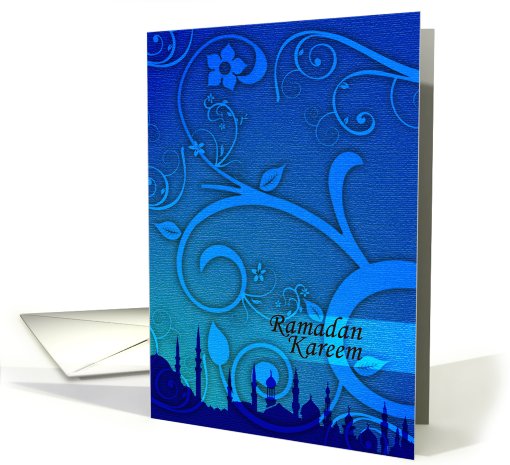 Ramadan Kareem greeting cards - Night version card (668773)