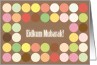 Eidkum Mubarak - happy Eid ul-Fitr card