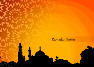 Ramadan Karim card...