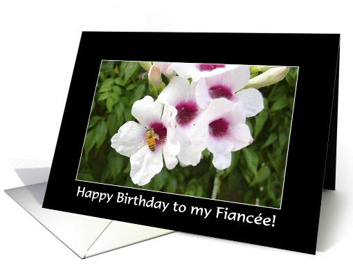 pink pandorea - Happy Birthday Fiancee card (224621)