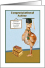Custom Congratulations card