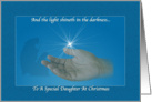 Christmas, Daughter, Religious, Nativity and Star card