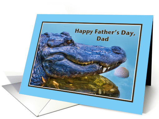 Father's Day Golfer's card (182139)