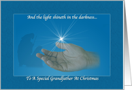 Christmas, Grandfather, Religious, Nativity, Star card