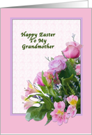 Grandmother’s Easter Card with Spring Flowers card