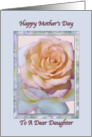 Daughter’s Mother’s Day Card with Peace Rose card