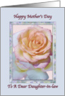 Daughter-in-law’s Mother’s Day Card with Peace Rose card