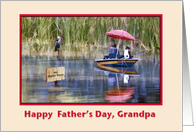 Grandpa’s Father’s Day Card for a Fisherman card