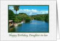 Daughter-in-law’s Birthday, Peaceful Hawaiian River card