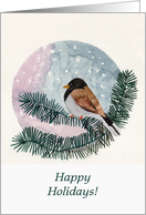 Happy Holidays card