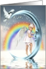 Baby Angel card