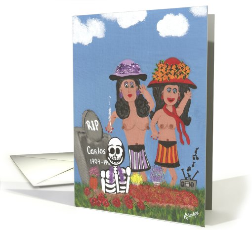 Day Of The Dead card (105671)
