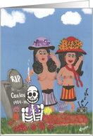 Day Of The Dead card