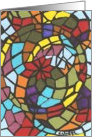 Stained Glass Effect card
