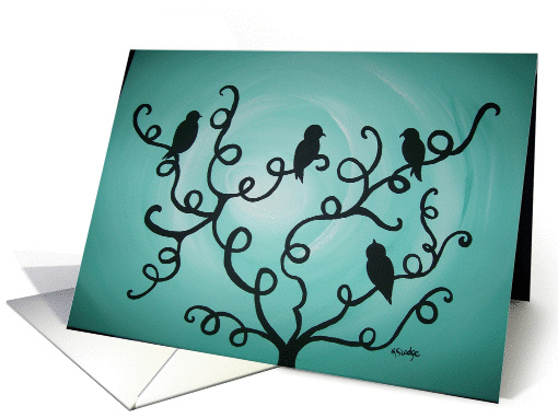 The Twirly Tree card (287985)