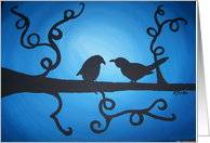 Chatter Birds card