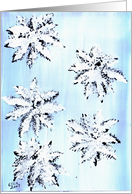 Just a Little Christmas Cheer, Snowflakes, for You! !by Ellie card