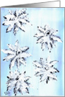 Just a Little Christmas Cheer, Snowflakes, for You! !by Ellie card
