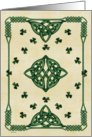 Celtic/ St. Patrick’s Day Wishes card