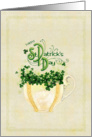 St. Patrick’s Cup Of Cheer card
