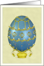 Decorated Easter Egg card