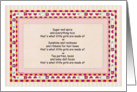 Our Daughter - New Baby Girl Announcement card