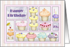 Crazy For Cupcakes 25th Birthday card