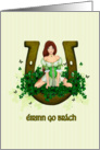 Ireland Forever - Eirinn Go Brach - St. Patrick’s Greeting card