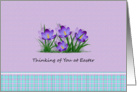 Thinking of You - Easter card