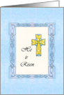 He is Risen - Easter card