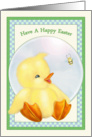 Ducky Easter card