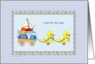 Baby Ducks -Twins Unisex Baby Shower Gift card